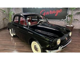 1959 renault dauphine noir manuel, 3 vitesses conduite à...