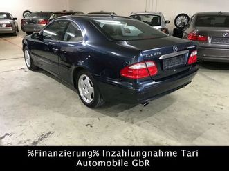 mercedes-benz clk 230 coupe kompressor leder,gsd,1.hand,62tkm