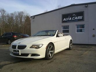 used 2009 bmw 650 2dr conv 650i