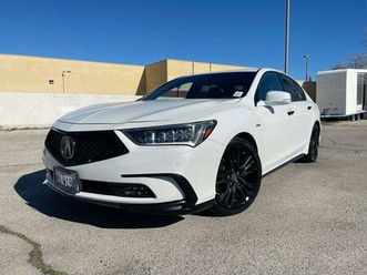 used 2018 acura rlx sport hybrid advance package