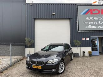 bmw 5-serie touring - 535xd high executive pano/navi/trekhaak/xenon/leder