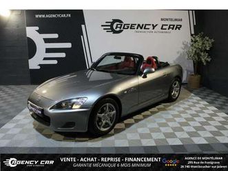 HONDA S2000 2-0-i-vtec-cuir-rouge