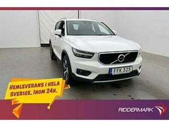volvo xc40 t5 awd momentum voc värmare skinn kamera gps drag