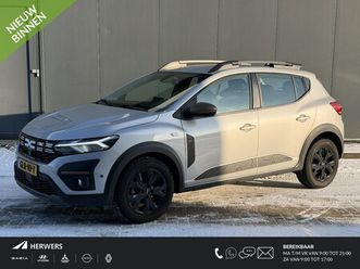 dacia sandero stepway - 1.1 tce 110 extreme / trekhaak / all season banden / stoelverwarming / achteruitrijcamera
