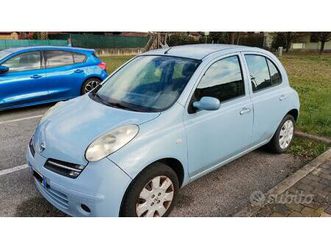 nissan micra k12 azzurra - ok neopatentati