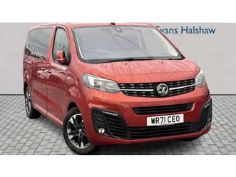 vauxhall vivaro life 2.0 turbo d 180ps elite m 5dr auto