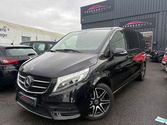 mercedes classe v long 220 d 7g-tronic plus fascination pack amg + sieges chauffants et ventillés + portes éléctriques
