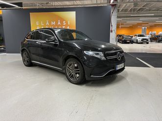 mercedes-benz eqc 400 4matic edition amg ** juuri tullut / lisälämmitin / acc / burmester / blis / koukku / kattoluukku / ambient / p.kamera **