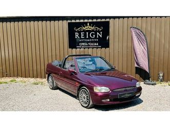 1997 (p) - escort ghia cabrio 2-door