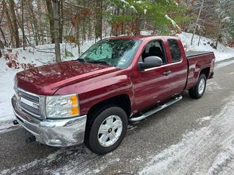 13 chevy silverado lt ext. cab 1500 4x4 - rust free body - 194k