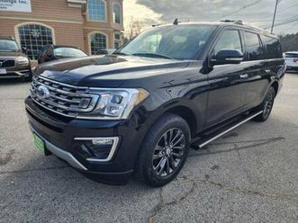 2019 ford expedition max limited awd 8 pass seating clean carfax