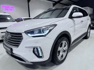 hyundai santa fe grand 2.2d /4wd/6sitzer/panorma/leder