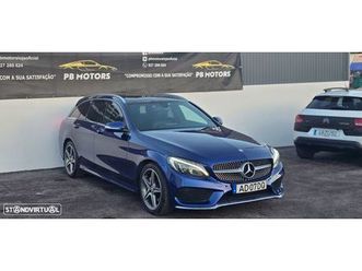 mercedes-benz c 180 (bluetec) d station 7g-tronic amg line