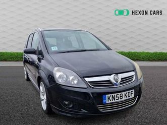 2008 vauxhall zafira 1.9 cdti sri mpv 5dr diesel manual euro 4 (150 ps) mpv diesel manual