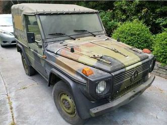 1987 mercedes-benz g wolf 240gd diesel 4x4