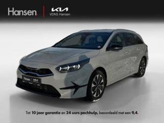 kia ceed sportswagon 1.0 t-gdi design edition i half-leder i — kia — marktplaats