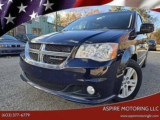 2013 dodge grand caravan crew 4dr mini van