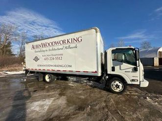2019 isuzu npr gas hd – 20’ box truck w/ lift gate – ready for work