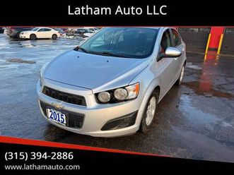 2015 chevrolet sonic lt auto sedan