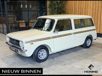 mini austin clubman estate 1000. gave italiaanse auto. hoedenplank