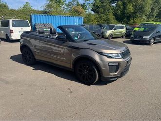 land rover range rover evoque cabriolet dynamic neuer motor