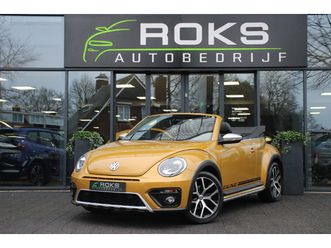 volkswagen beetle cabriolet 1.2 tsi dune navi/pdc/ecc/led/leder/18inch