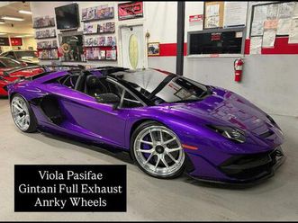 used 2021 lamborghini aventador svj svj roadster