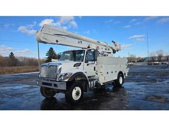 2019 international workstar 7300 4x4 & altec 60' m.h insulated boom