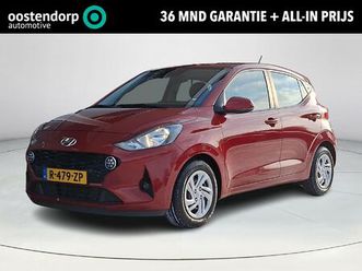 hyundai i10 1.0 comfort | apple carplay/android auto | cruise control | airco | mistlampen voor | resterende fabrieksgarantie | rijklaar! |