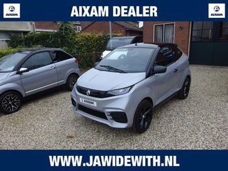 aixam e coupé sport achteruitrijcamera, parkeersensoren, elektrische ramen, centrale deurvergrendeling, lm-velgen