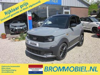 ligier myli ev12 r.ebel airco stb. elektrische brommobiel