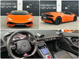 lamborghini huracán evo spyder*awd*lift*warranty*camera*ppf