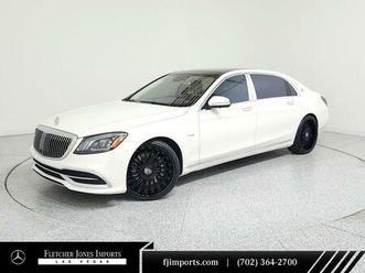 certified 2019 mercedes-benz maybach s 650 maybach s 650