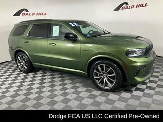 certified 2022 dodge durango r/t plus awd