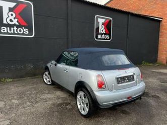 ② mini cooper cabrio 1.6i — mini — 2ememain