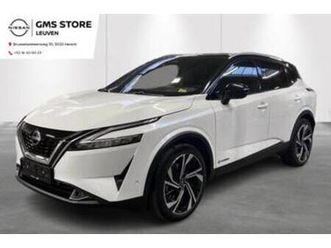 ② nissan qashqai hybrid-full-option-aut-airco-360cam-gps-carpl — nissan — 2ememain