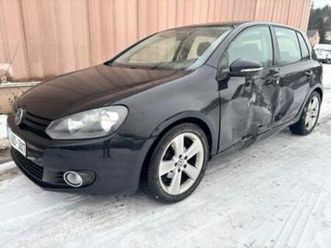 ② volkswagen golf 6 1.6 tdi 2012 frais carosserie — volkswagen — 2ememain