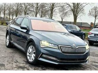 ② skoda superb 2021 hybride plug in trekhaak navi app connect — skoda — 2ememain