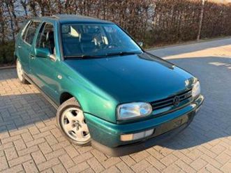 ② golf 3 vr6 2.8i esence 1996 — volkswagen — 2ememain