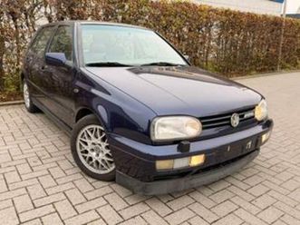 ② golf vr6 syncro 2.9cc — volkswagen — 2ememain