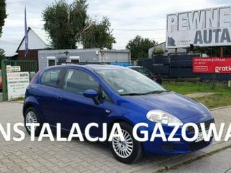 fiat punto iii 6 - biegowa skrzynia/instalacja lpg/klimatyzacja sprawna