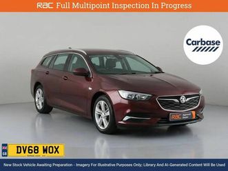 vauxhall insignia sports tourer 1.6 turbo d ecotec blueinjection tech line nav sports tourer 5dr diesel manual euro 6 (start/stop) (110