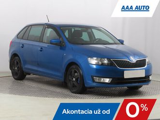 skoda rapid spaceback 1.2 tsi, serv.kniha, klíma, tempomat