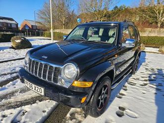 jeep cherokee 3.7 v6 limited auto lpg convert full history a/c cruise mot 01/27