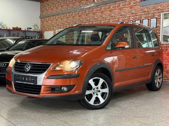 volkswagen touran crosstouran klima-ahk-tempomat-alu