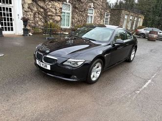 2009 bmw 6 series 3.0 630i se coupe auto