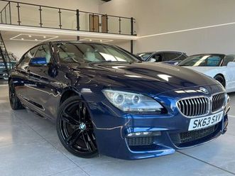 2013 bmw 6 series 3.0td 640d m sport (start/stop) gran coupe 4d