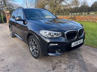 2018 bmw x3 2.0td xdrive20d m sport