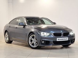 2018 bmw 4 series 2.0 420i m sport (181bhp) (start/stop) gran coupe 5d 1998cc auto