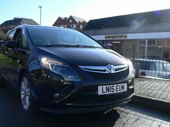 vauxhall zafira tourer 1.4i turbo sri euro 6 5dr